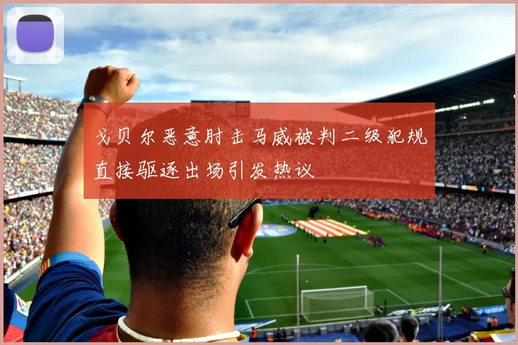 戈贝尔恶意肘击马威被判二级犯规直接驱逐出场引发热议